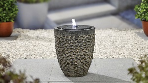 Cobble Stone inc LEDs - Kelkay Water Feature